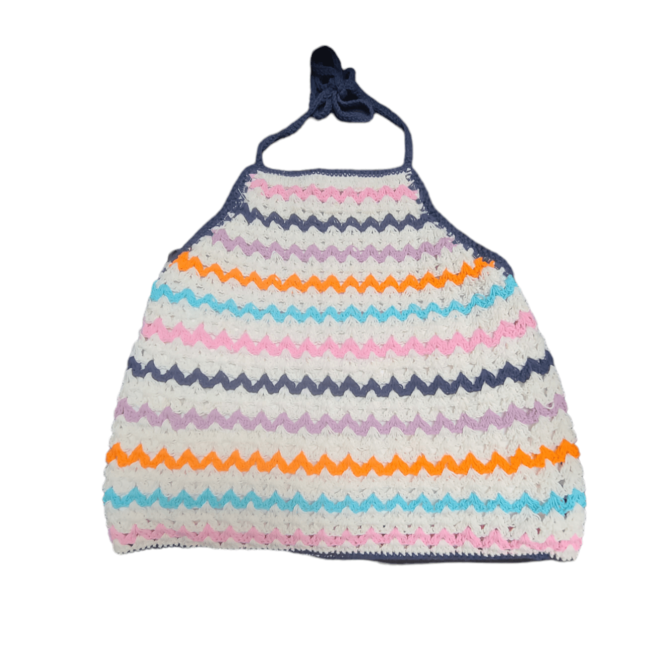 Joyous and Free Joyous and Free Cher Top Multi Stripe Crochet - Little Miss Muffin Children & Home