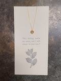 Katie Peak "The Acorn & The Tree" Tree Charm Necklace