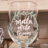 Katie Heaton Mother of the Groom Glass