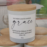 Southern Lights 10oz Scripture Candle