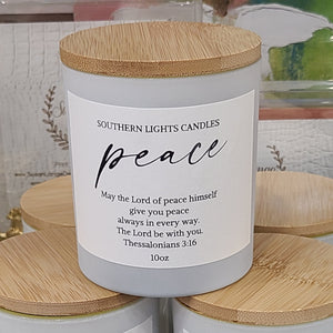 Southern Lights 10oz Scripture Candle