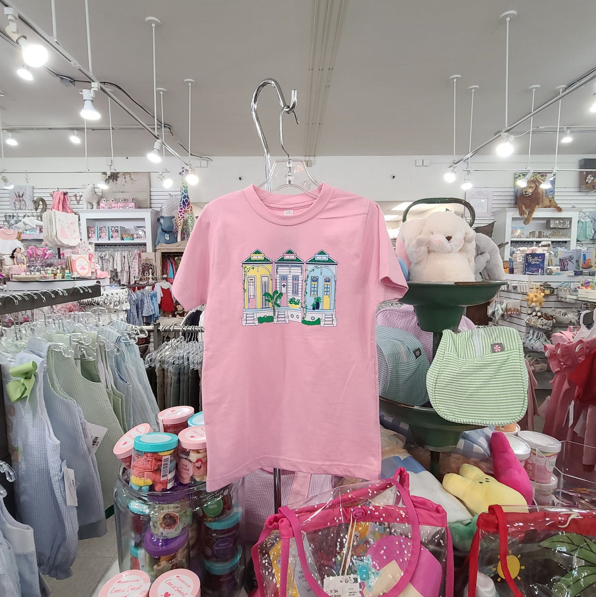 Bon Temps Boutique Bon Temps Boutique Spring Shotgun House Tee - Little Miss Muffin Children & Home