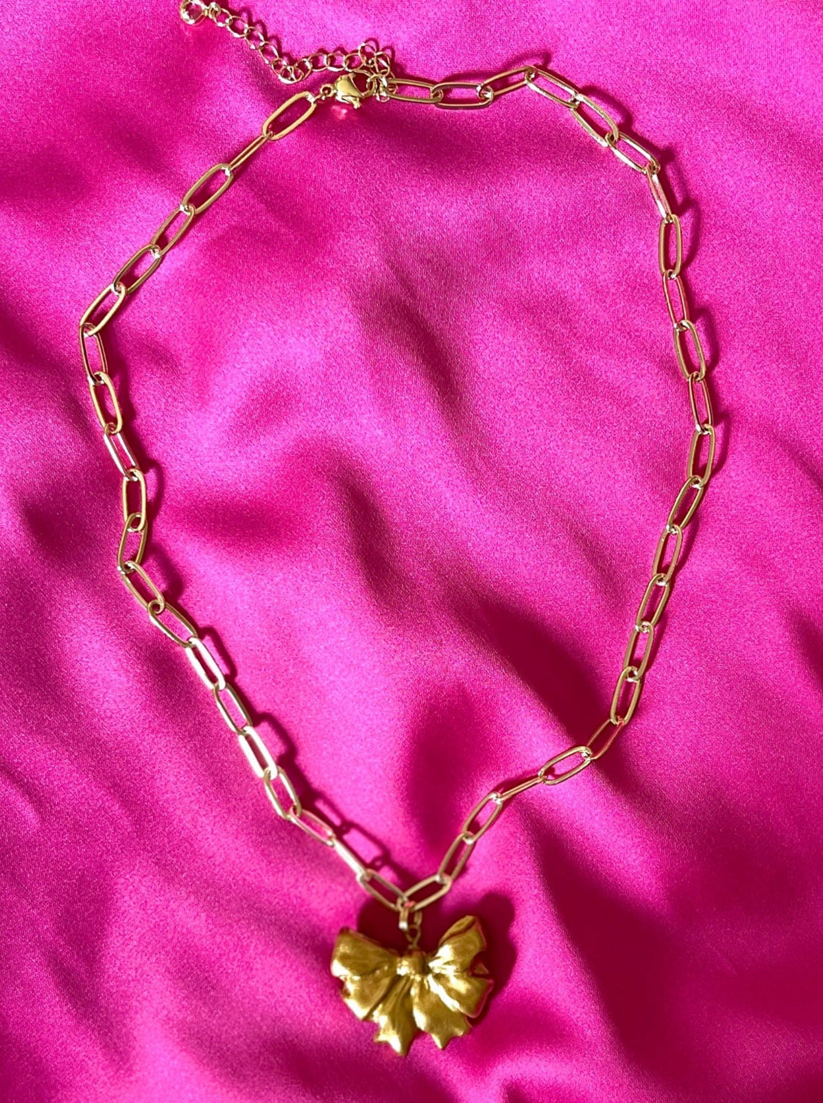 Carol Cassisa Carol Cassisa Petite Michelle Paper Clip Necklace - Little Miss Muffin Children & Home