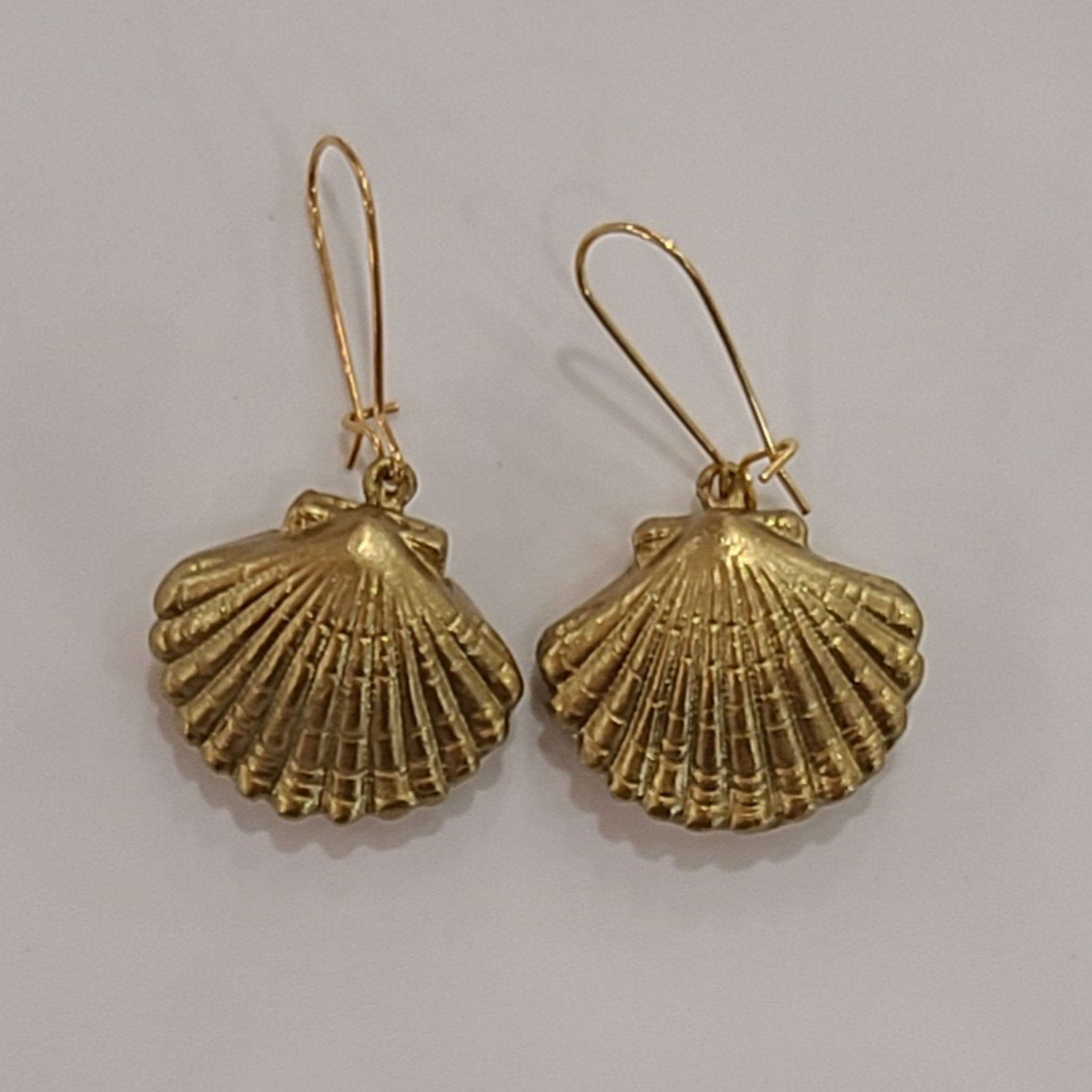 Carol Cassisa (Shell) Hayden Coquille Earrings - Little Miss Muffin Children & Home