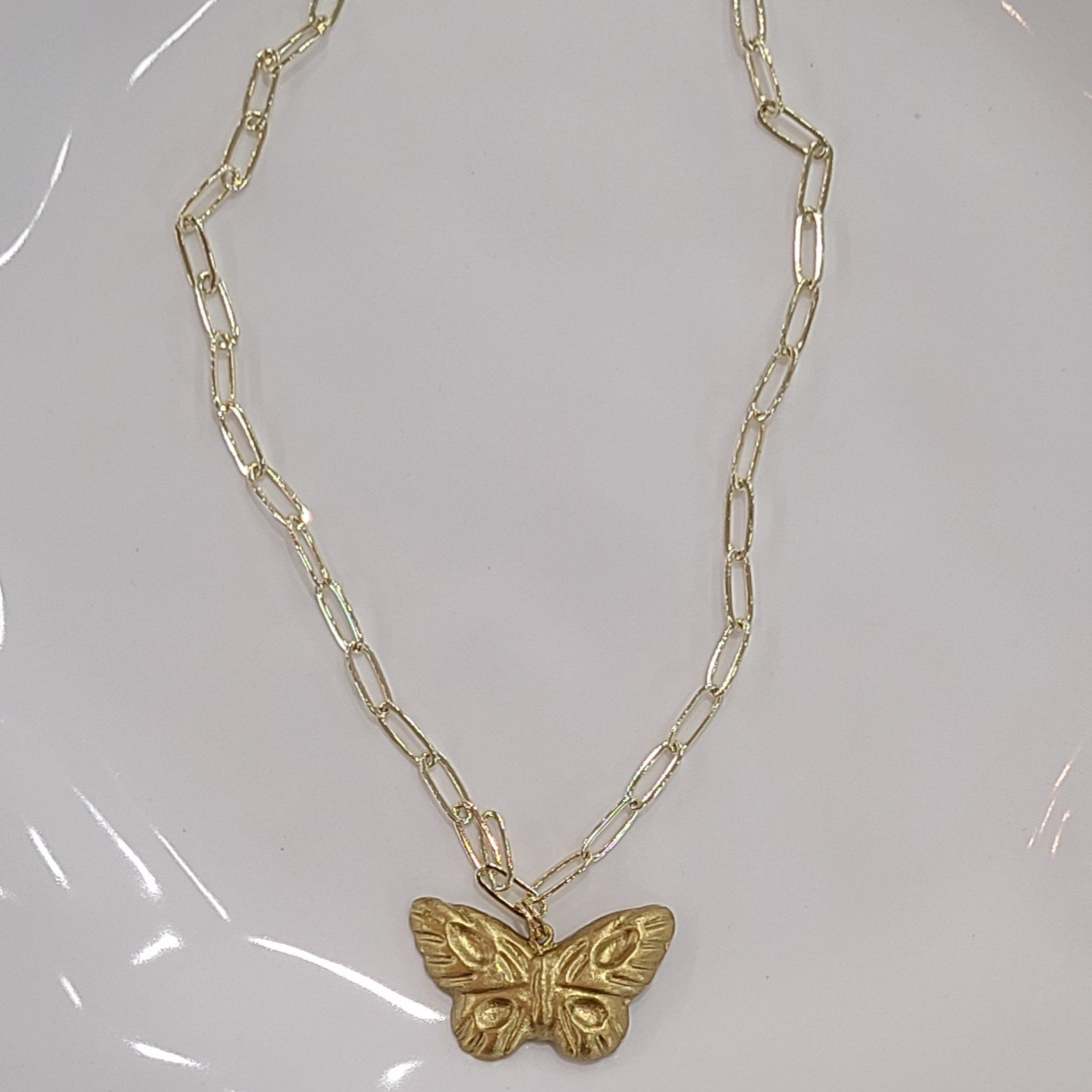 Carol Cassisa Tuileries Papillon Paper Clip Necklace - Little Miss Muffin Children & Home