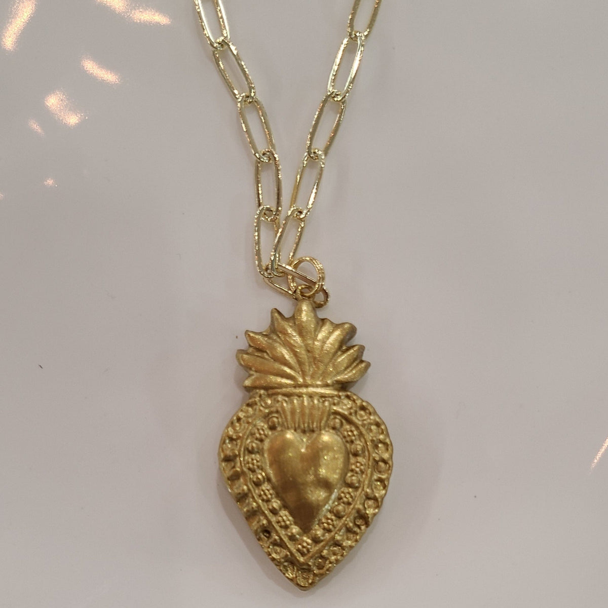 Carol Cassisa Carol Cassisa Sainte Marie Paper Clip Necklace - Little Miss Muffin Children & Home