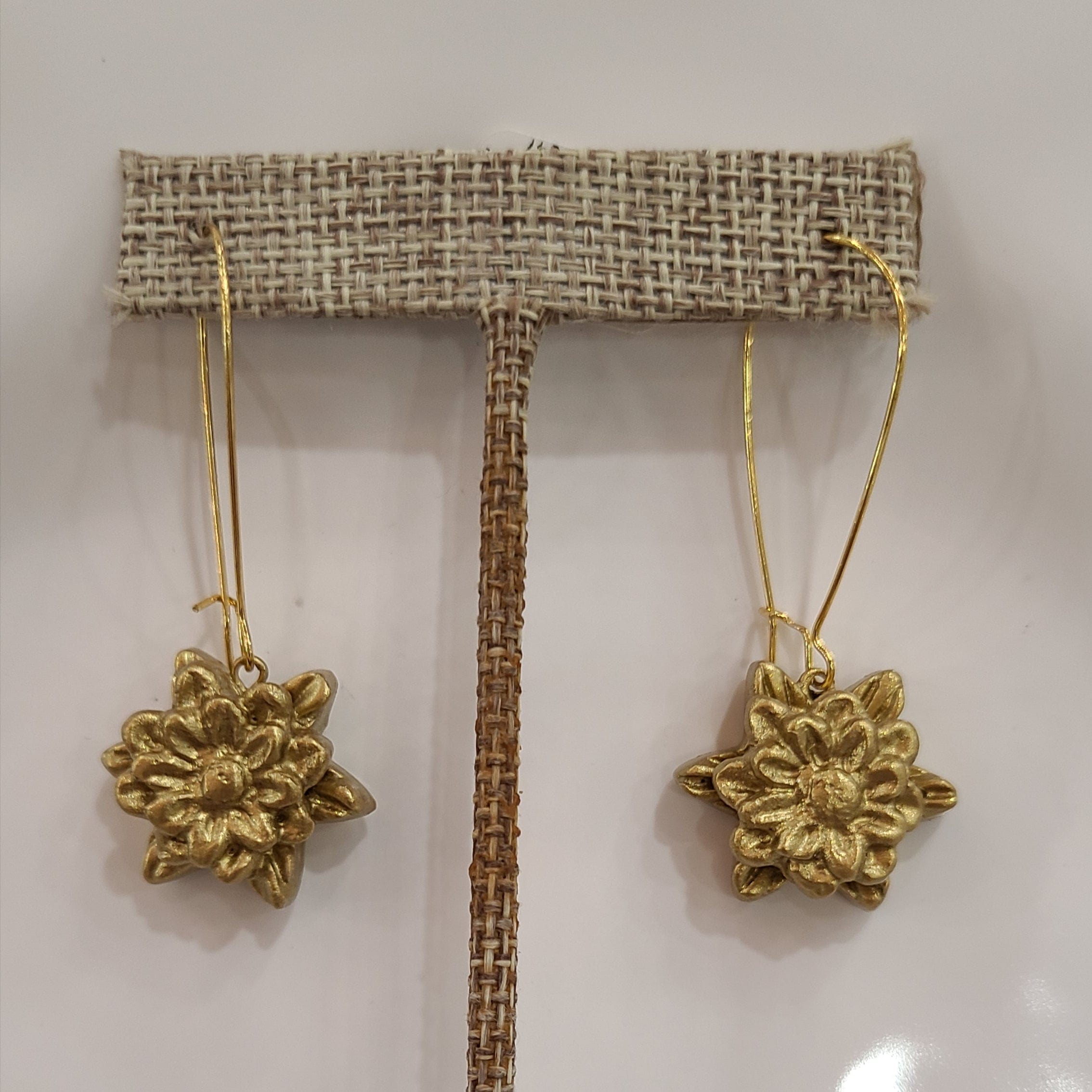 Carol Cassisa (3-D Flower) Orangerie Earrings - Little Miss Muffin Children & Home