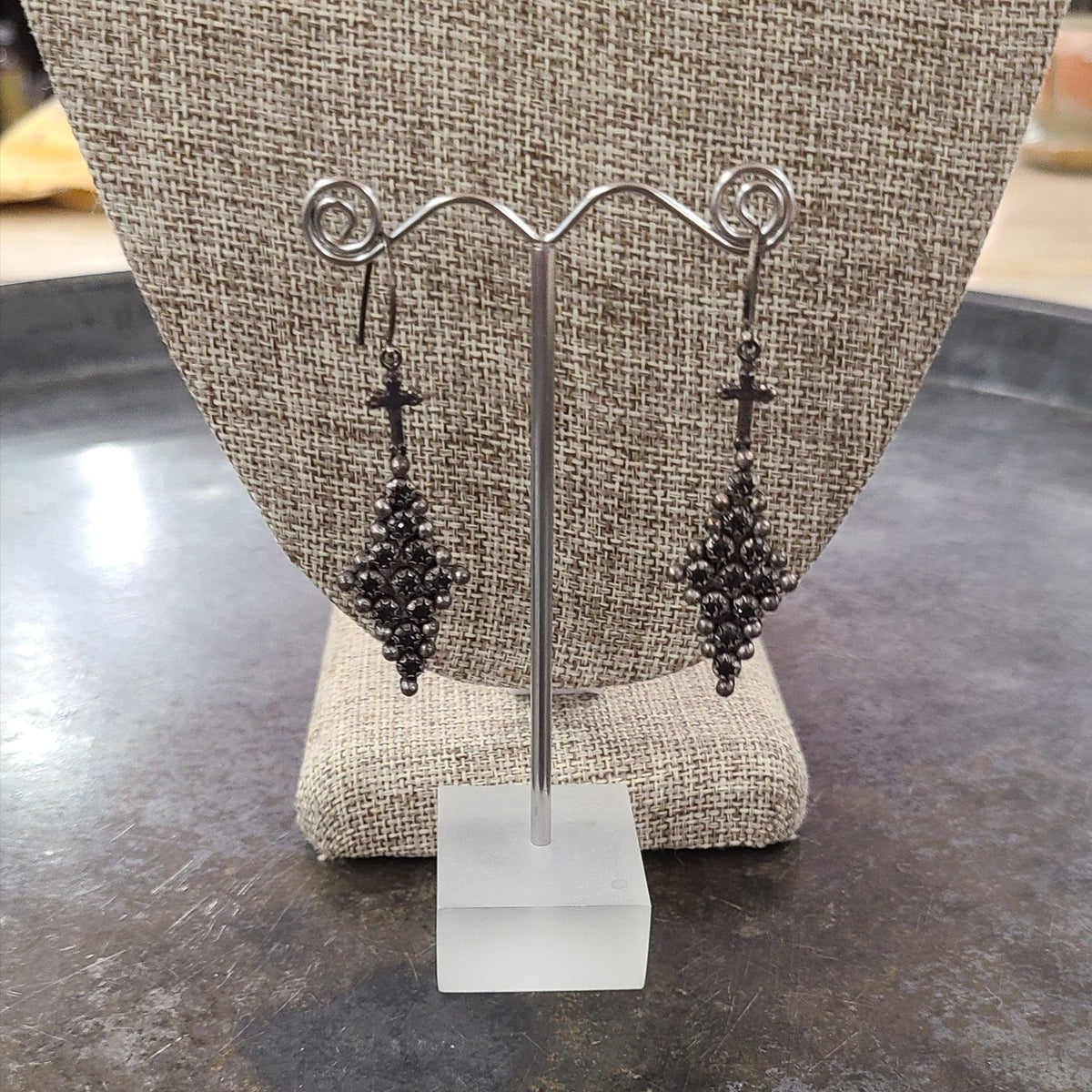 Virgins Saints & Angels Silver Pixie Spirit Hook Earrings - Little Miss Muffin Children & Home