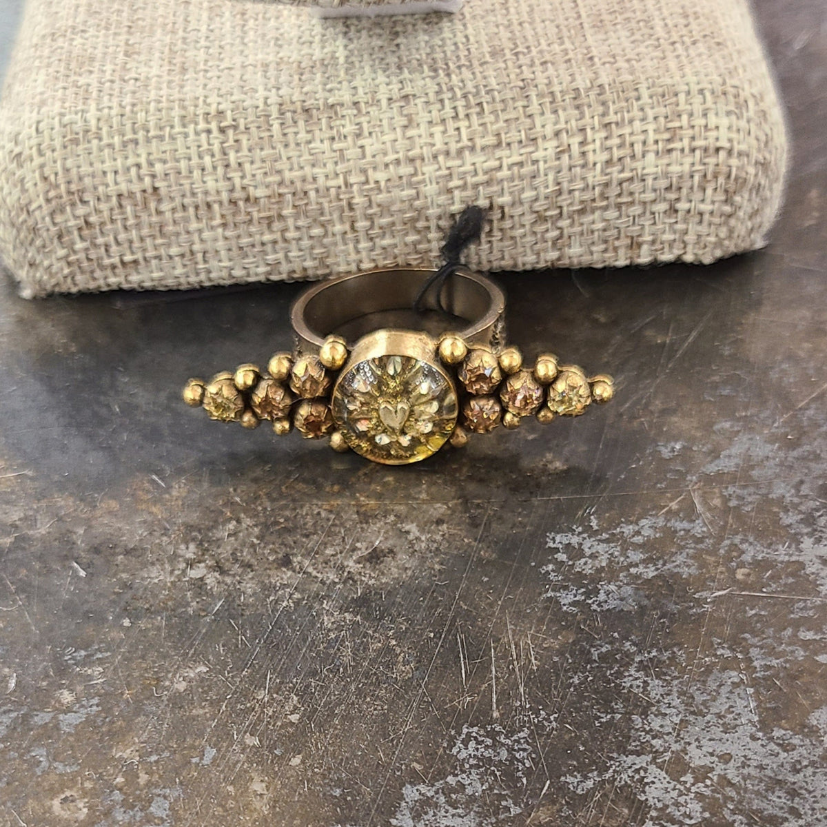 Virgins Saints & Angels Pink Dust Fay Winged Ring Size 8 - Little Miss Muffin Children & Home