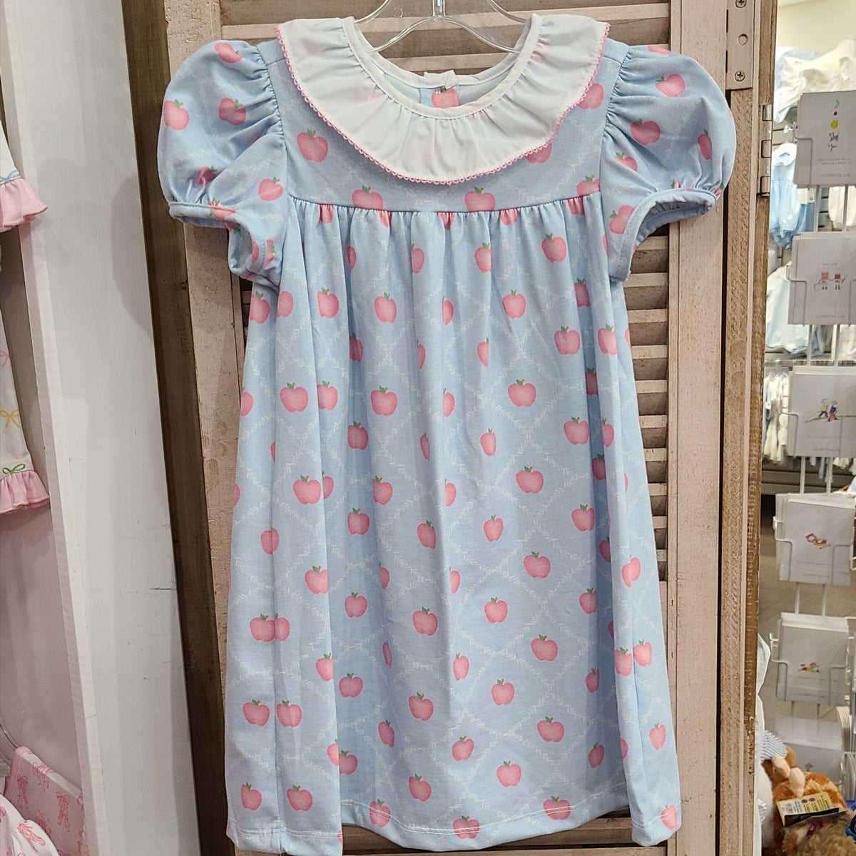 Alex & Nicole Watercolor Apples Dress - Little Miss Muffin Children & Home