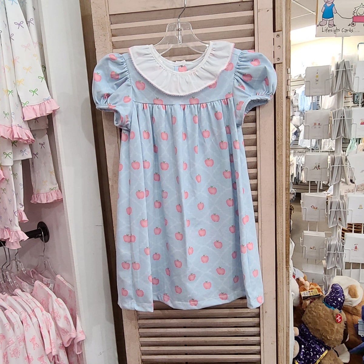 Alex & Nicole Watercolor Apples Dress - Little Miss Muffin Children & Home