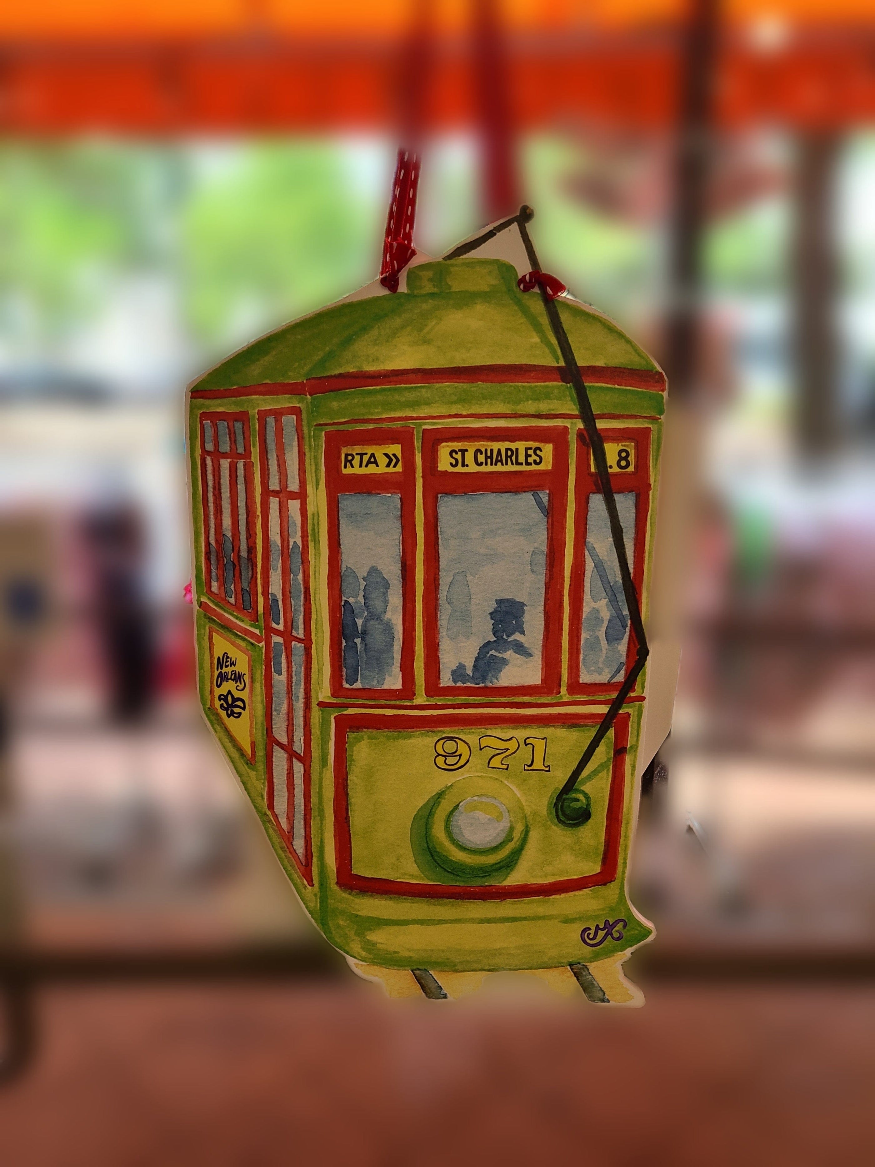 Michelle's Art Box Streetcar Door Hanger - Little Miss Muffin Children & Home