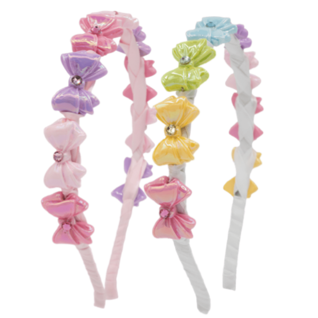 Bari Lynn Bow On Thin Headband - Little Miss Muffin Children & Home