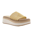 Volatile Volatile Portobello Woven Raffia Sandal in Natural - Little Miss Muffin Children & Home