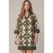 Printed Mini Dress