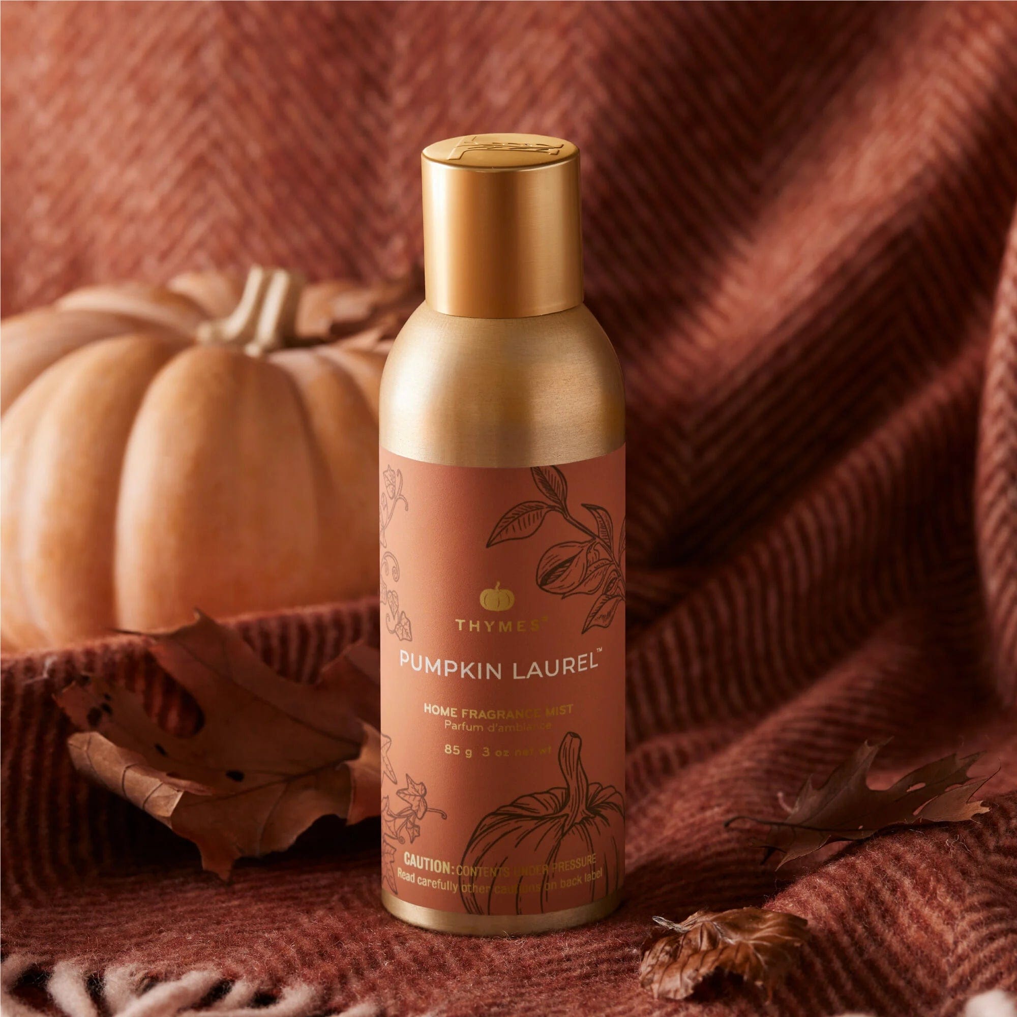 Thymes Thymes Pumpkin Laurel 3oz Home Fragrance Mist - Little Miss Muffin Children & Home