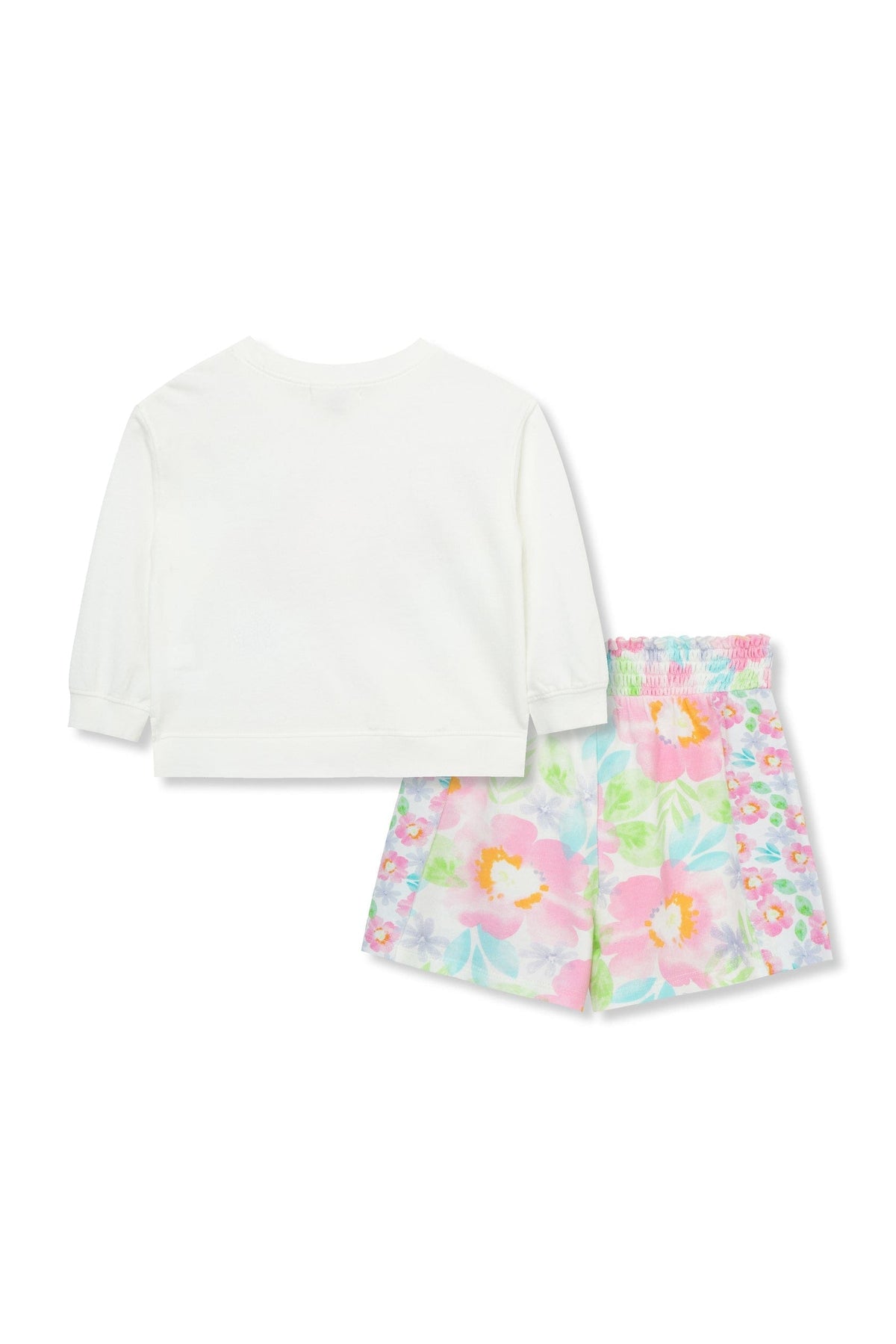 Peek Kids Peek Kids Watercolor Floral Print Short Set - Little Miss Muffin Children & Home