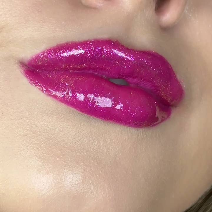 Quiet Riot 2in1 Pink-Fusion Glitter Lip Duo Lip Paint