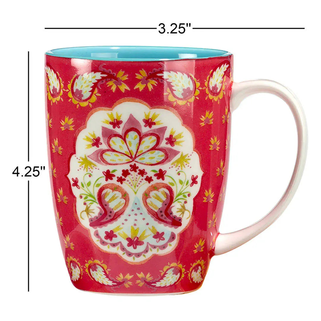 Certified International Francesca Mug, 6 Available Colors, Sold Individually