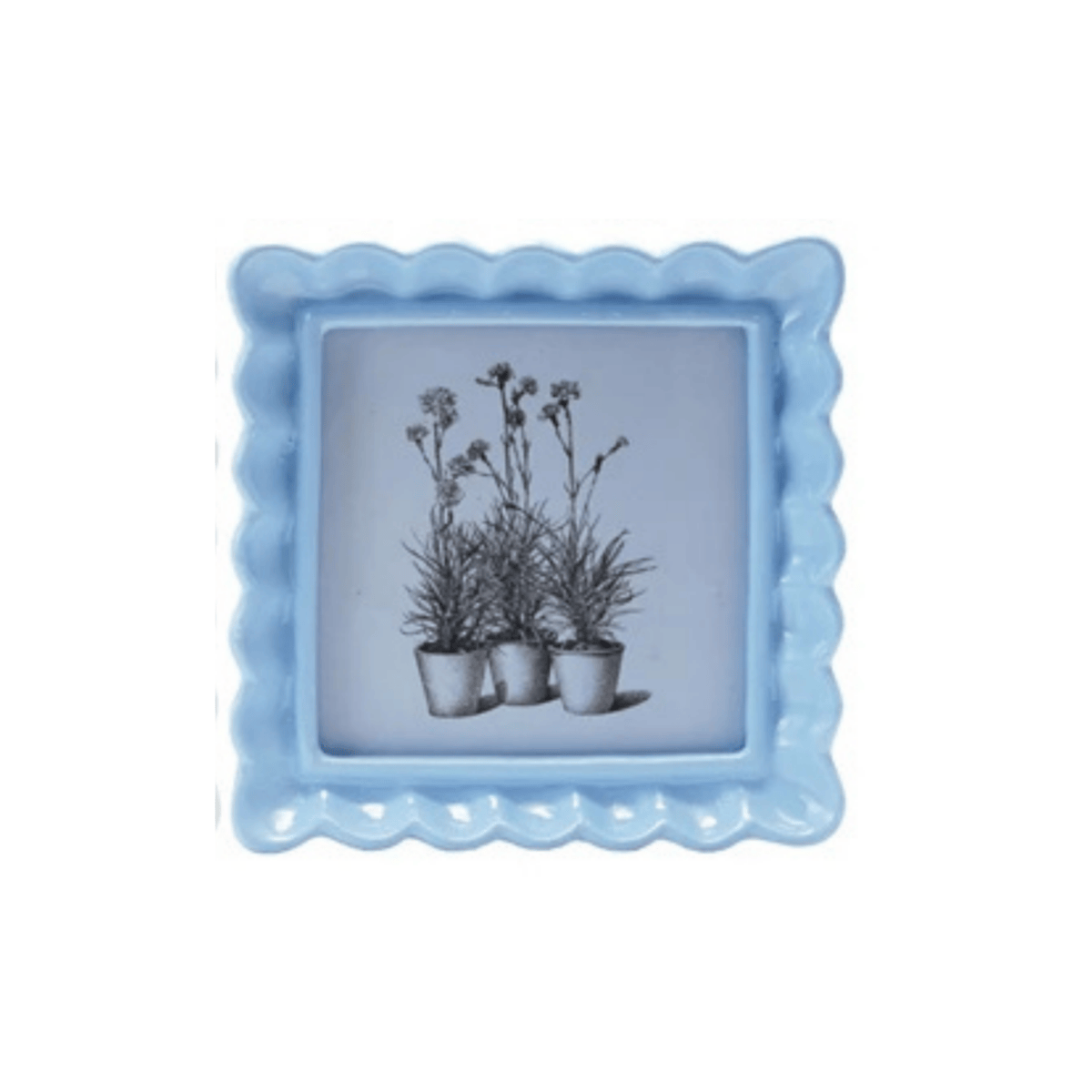 Resin Ruffled Photo Frame
