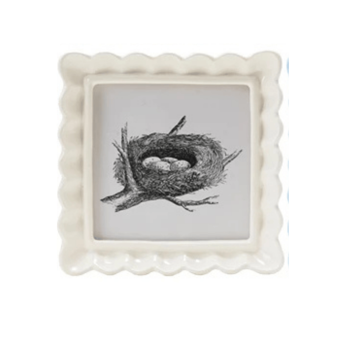 Resin Ruffled Photo Frame