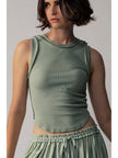 Ribbed Slim Fit Tank Top