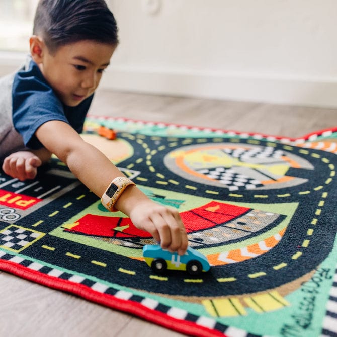 Melissa & Doug Melissa & Doug Round the Speedway Race Track Rug - Little Miss Muffin Children & Home