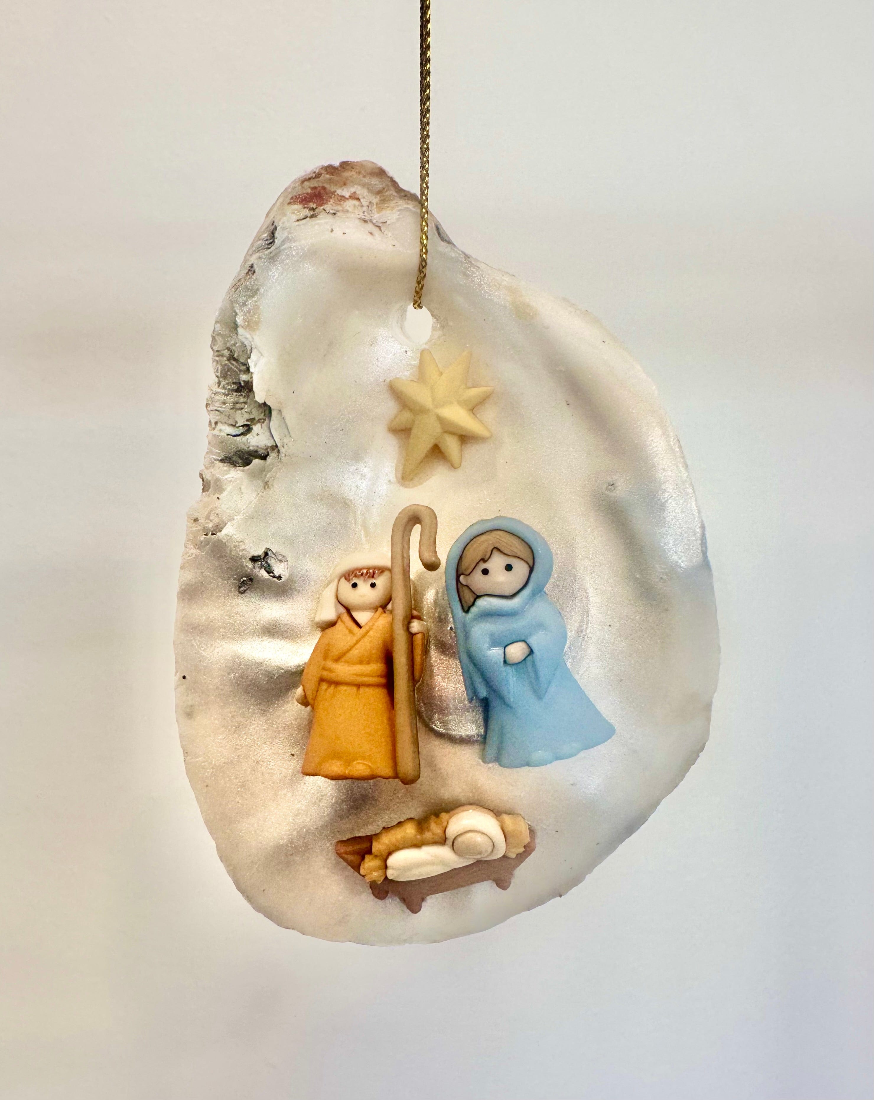 Roux Brands Roux Brands Natural Nativity Ornament - Little Miss Muffin Children & Home