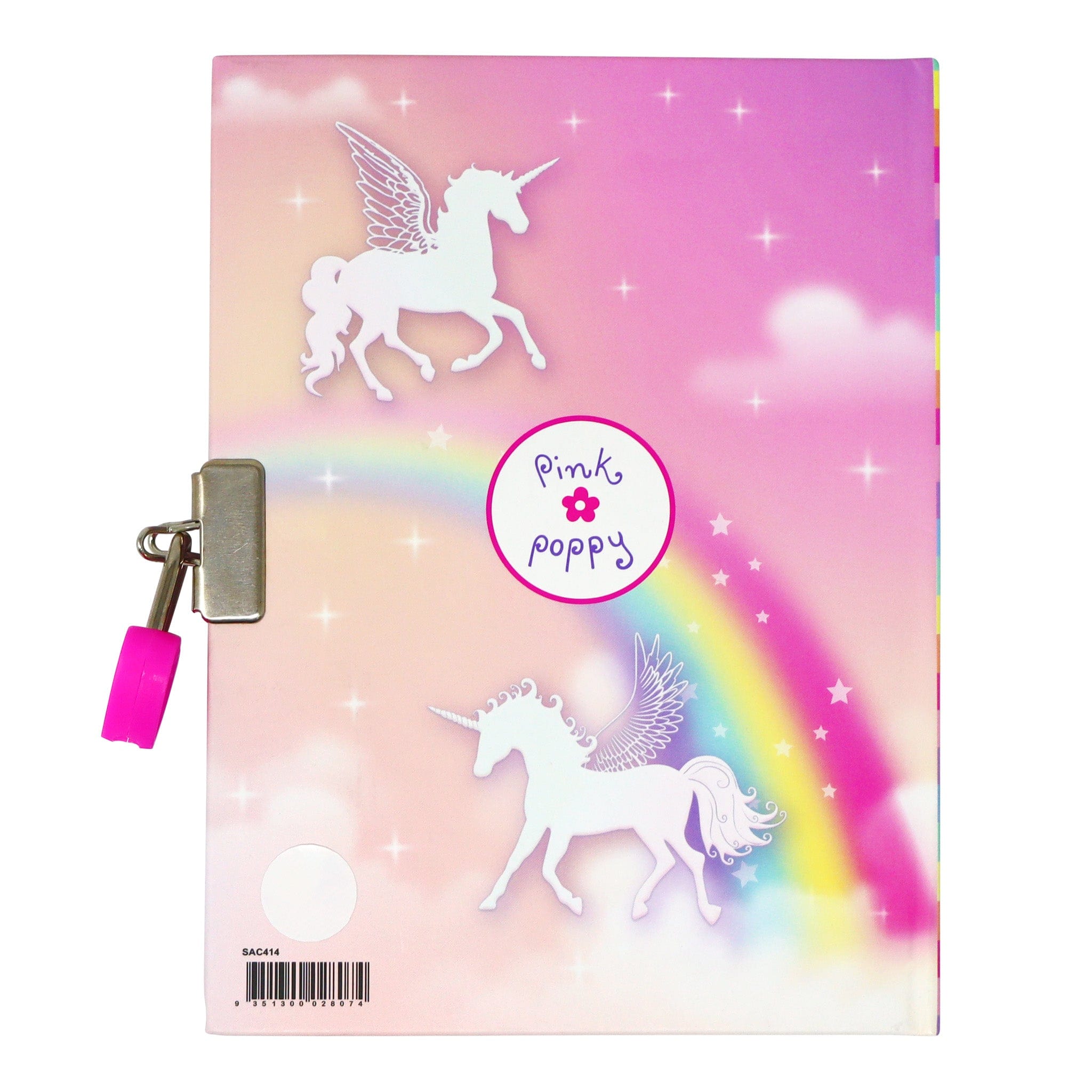 Pink Poppy Pink Poppy Unicorn Dreamer Strawberry Scented Lockable Diary - Little Miss Muffin Children & Home