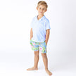 Shade Critters Shade Critters Boys Terry Polo - Light Blue - Little Miss Muffin Children & Home