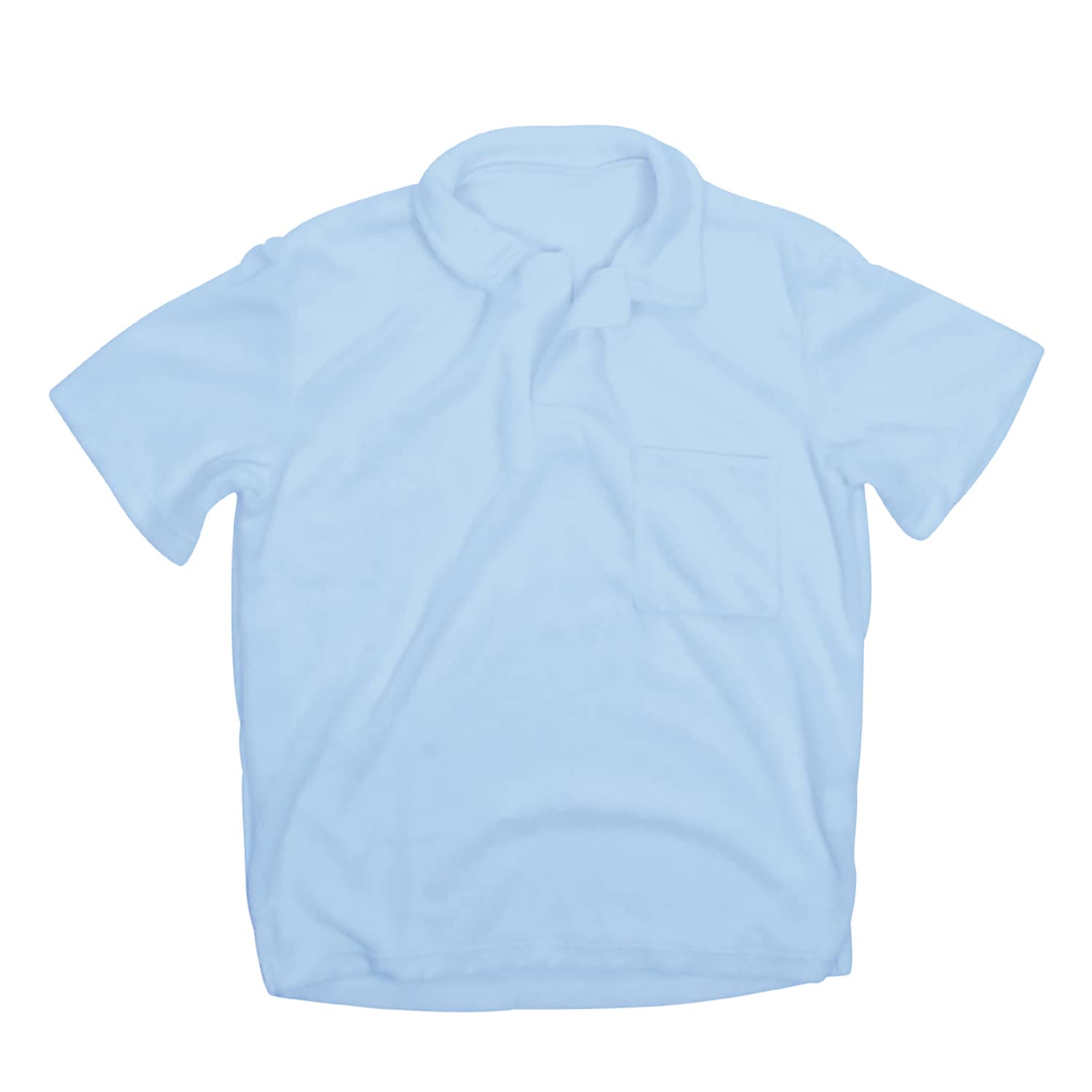 Shade Critters Shade Critters Boys Terry Polo - Light Blue - Little Miss Muffin Children & Home