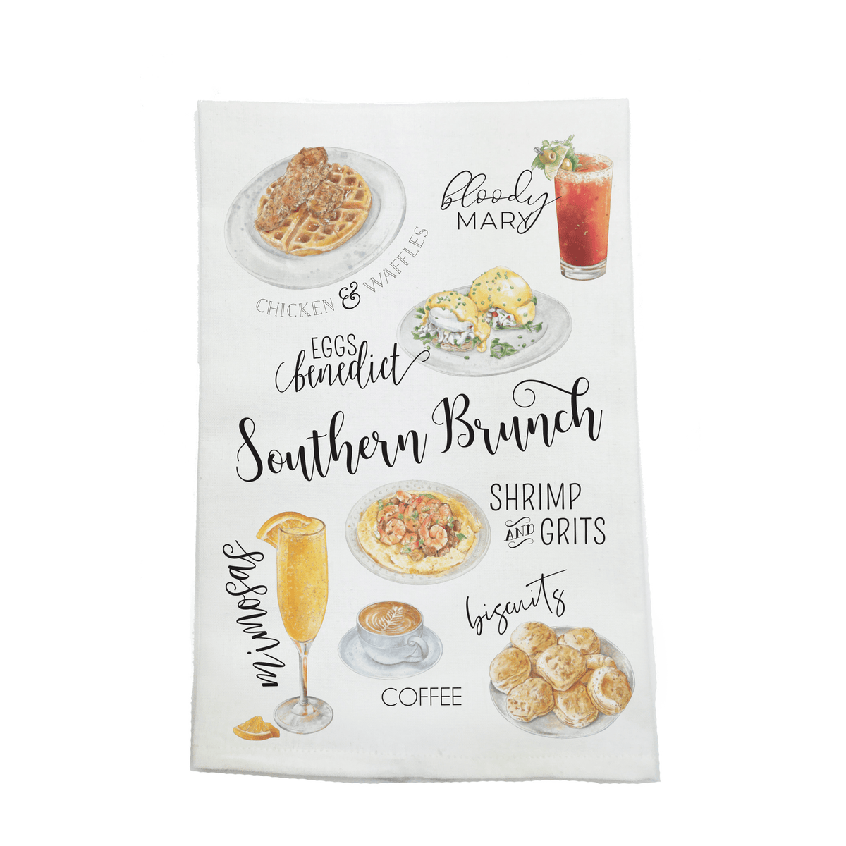 Nola Tawk Nola Tawk Southern Brunch Kitchen Towel - Little Miss Muffin Children & Home