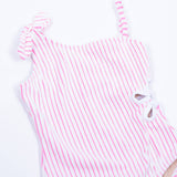 Shade Critters Shade Critters Berry Stripe Terry One Piece Swimsuit - Little Miss Muffin Children & Home