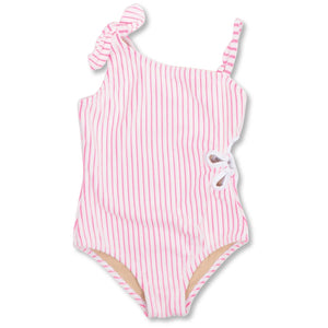 Shade Critters Shade Critters Berry Stripe Terry One Piece Swimsuit - Little Miss Muffin Children & Home