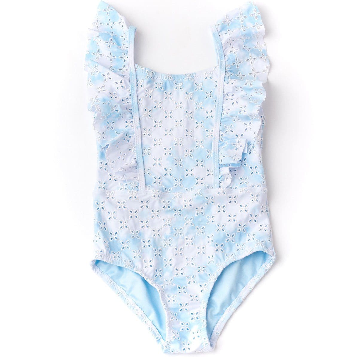 Shade Critters Shade Critters Eyelet Ruffle One-Piece - Little Miss Muffin Children & Home