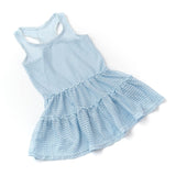 Shade Critters Shade Critters Blue Crochet Tank Dress Cover Up - Little Miss Muffin Children & Home
