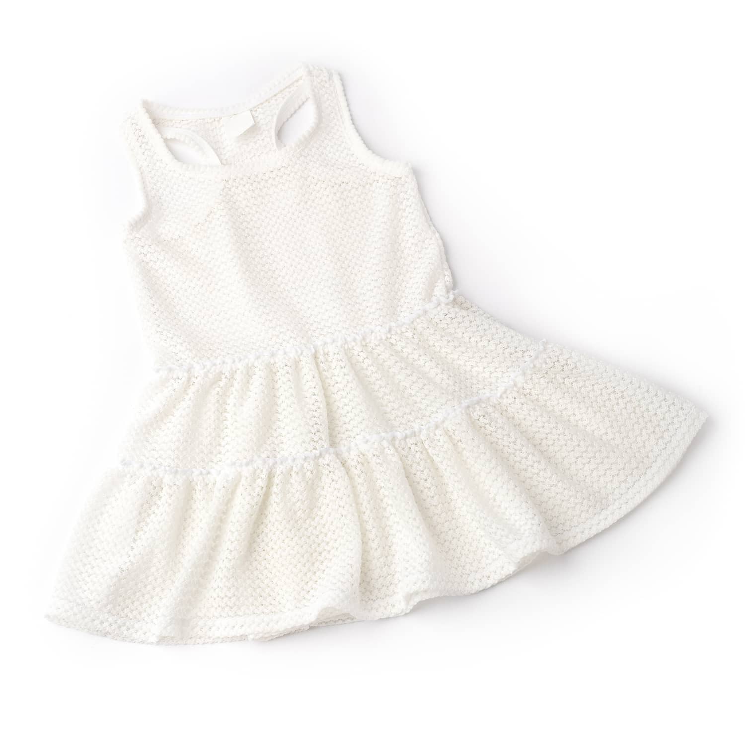 Shade Critters Shade Critters White Crochet Tank Dress Cover Up - Little Miss Muffin Children & Home