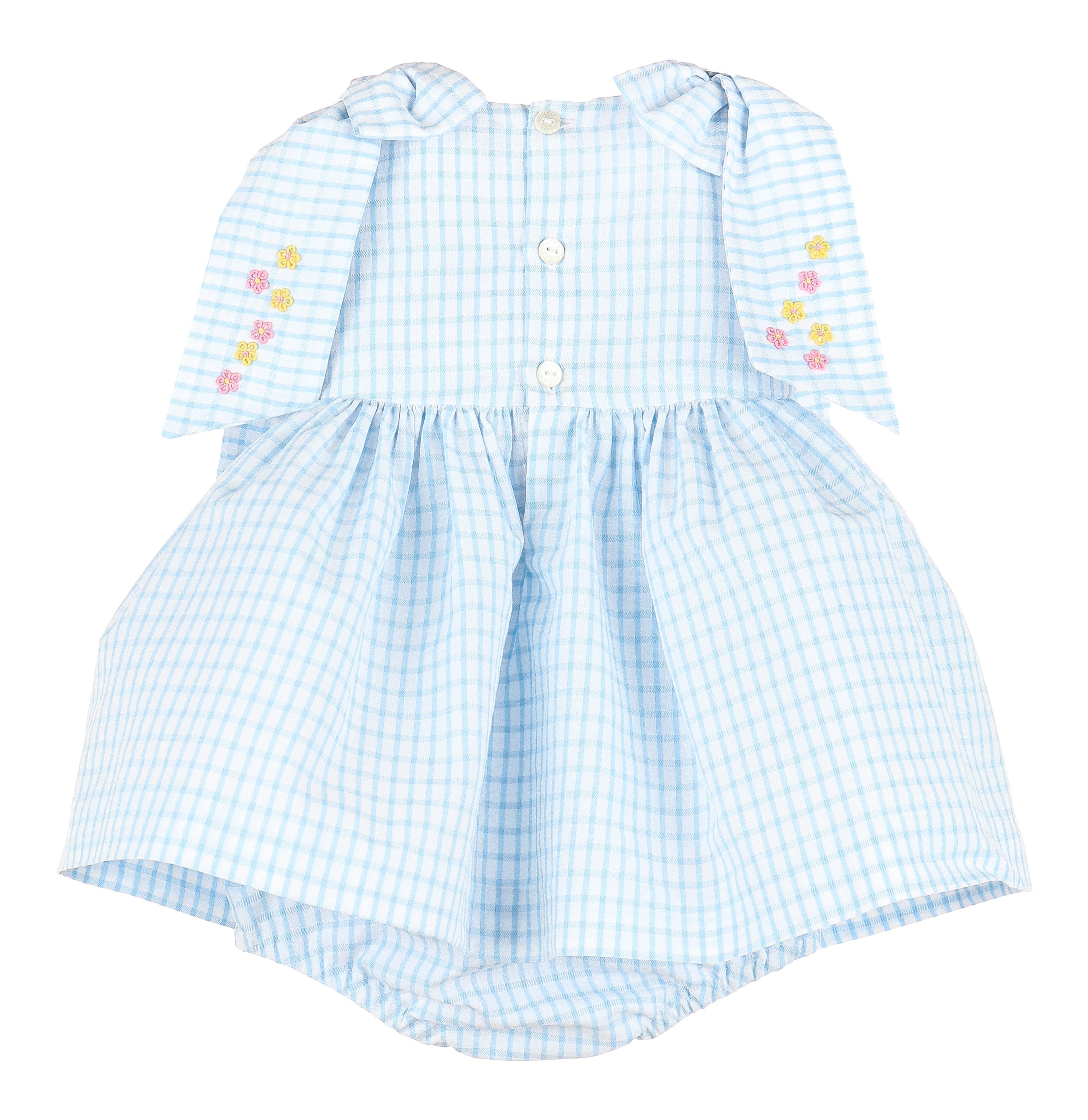Casero & Associates Casero & Associates Lawn Party Bow Dress - Little Miss Muffin Children & Home