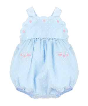 Casero & Associates Casero & Associates Berry Wedgewood Sunsuit - Little Miss Muffin Children & Home