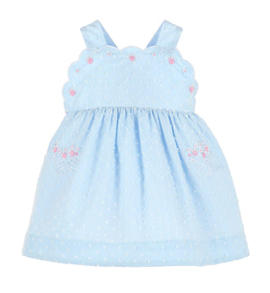 Casero & Associates Casero & Associates Berry Wedgewood Sundress - Little Miss Muffin Children & Home