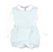 Casero & Associates Casero & Associates Poplin Classics OG Overall Set, Blue - Little Miss Muffin Children & Home