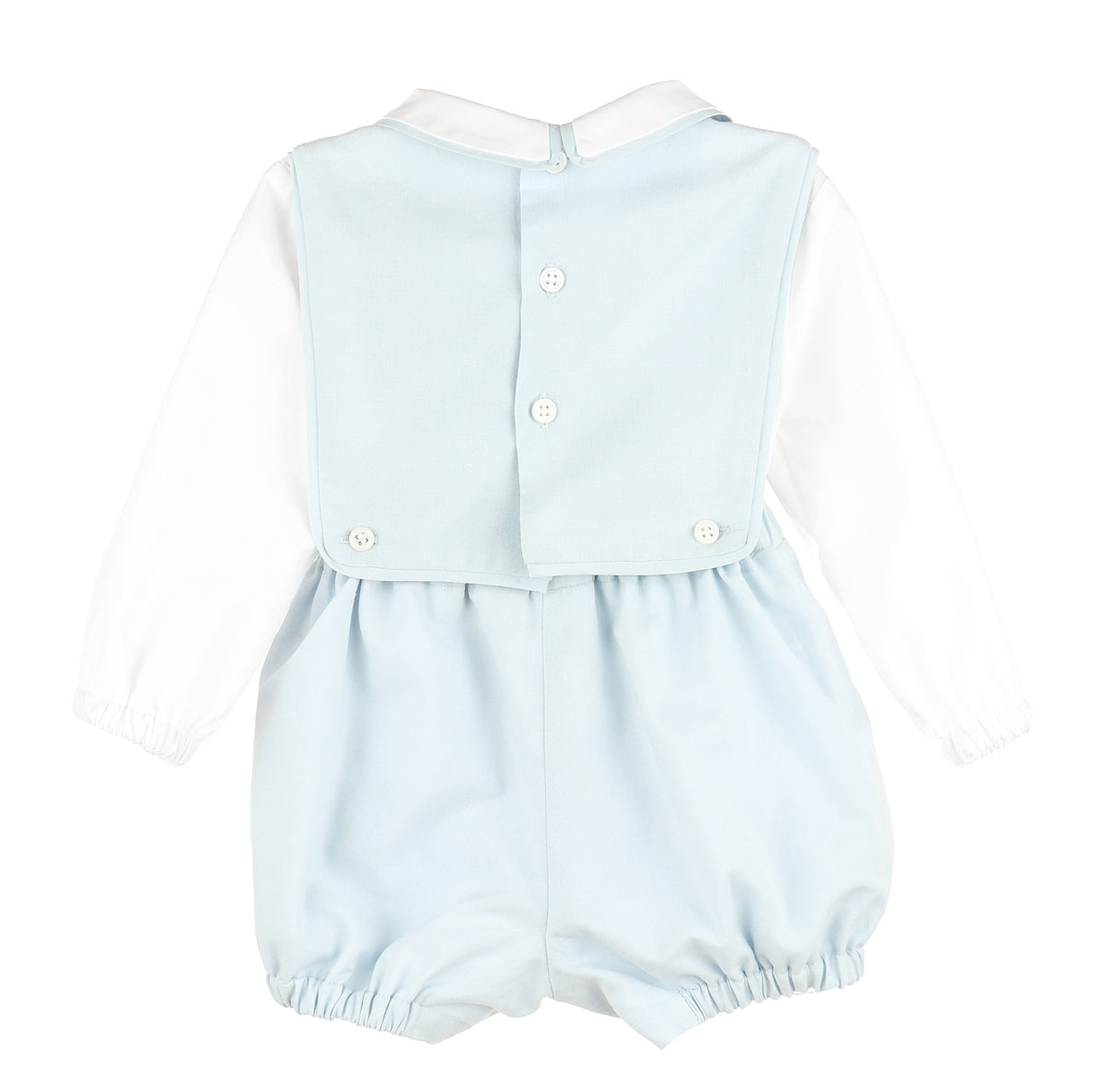 Casero & Associates Casero & Associates Poplin Classics OG Overall Set, Blue - Little Miss Muffin Children & Home