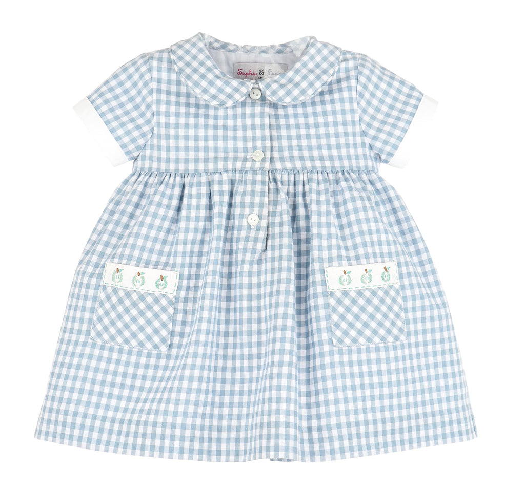 Casero & Associates Floral Randall Bib Dress, Rose main image 1