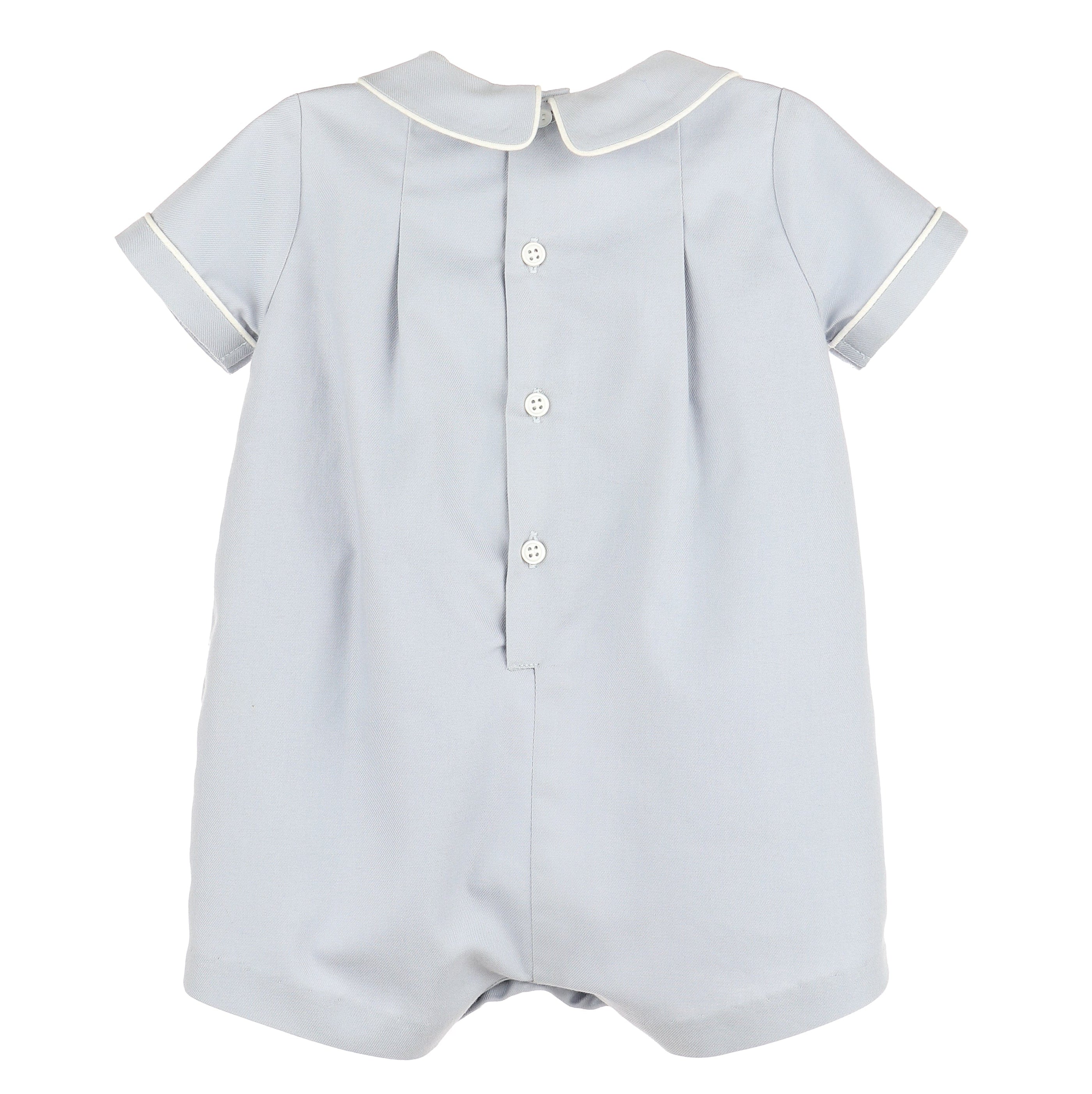 Casero & Associates Casero & Associates Frosty Twill Shortall, Blue - Little Miss Muffin Children & Home