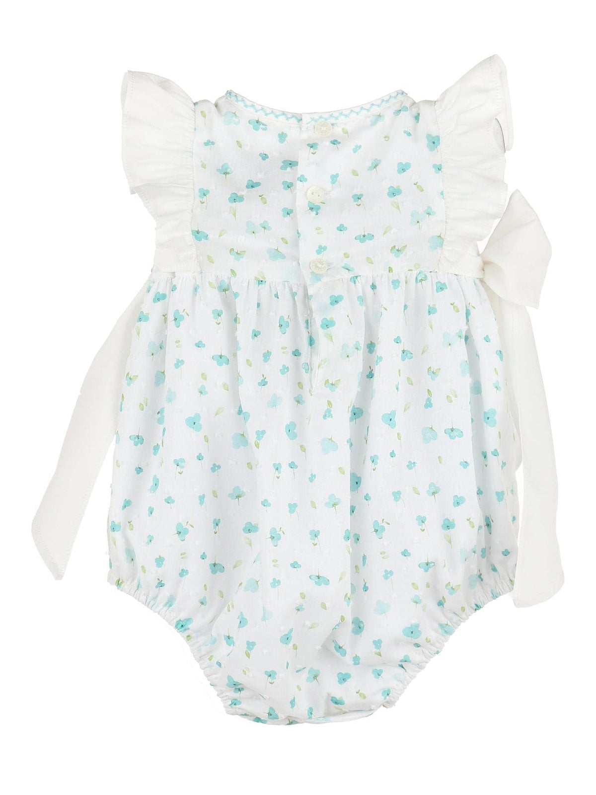 Casero & Associates Casero & Associates Azure Blooms Bubble with Bows, Print - Little Miss Muffin Children & Home