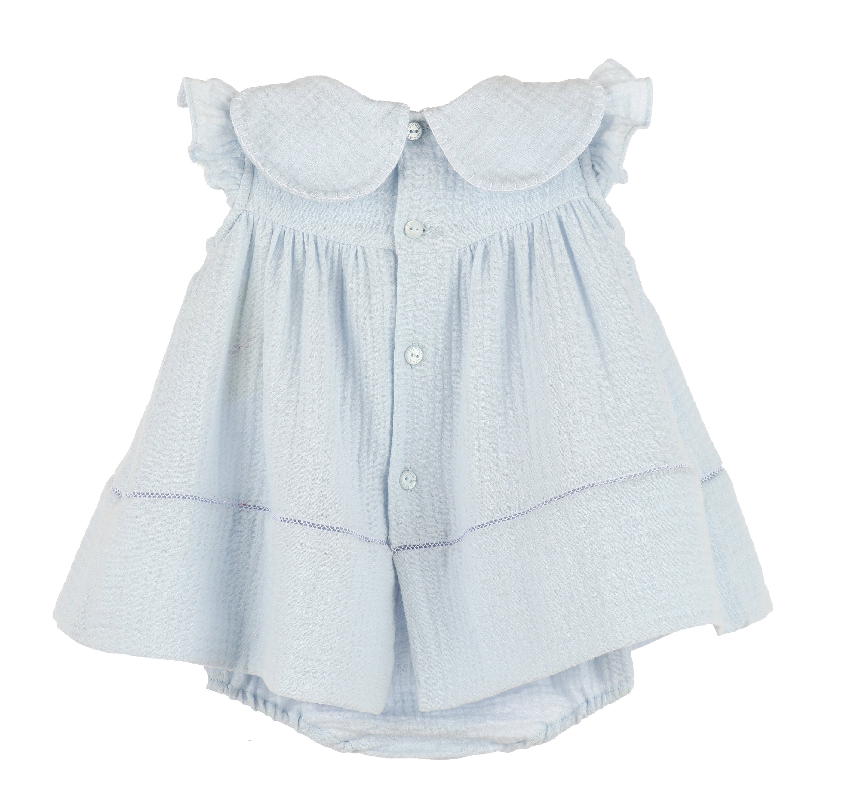 Casero & Associates Casero & Associates Cuddle Cotton Petal Float, Blue - Little Miss Muffin Children & Home