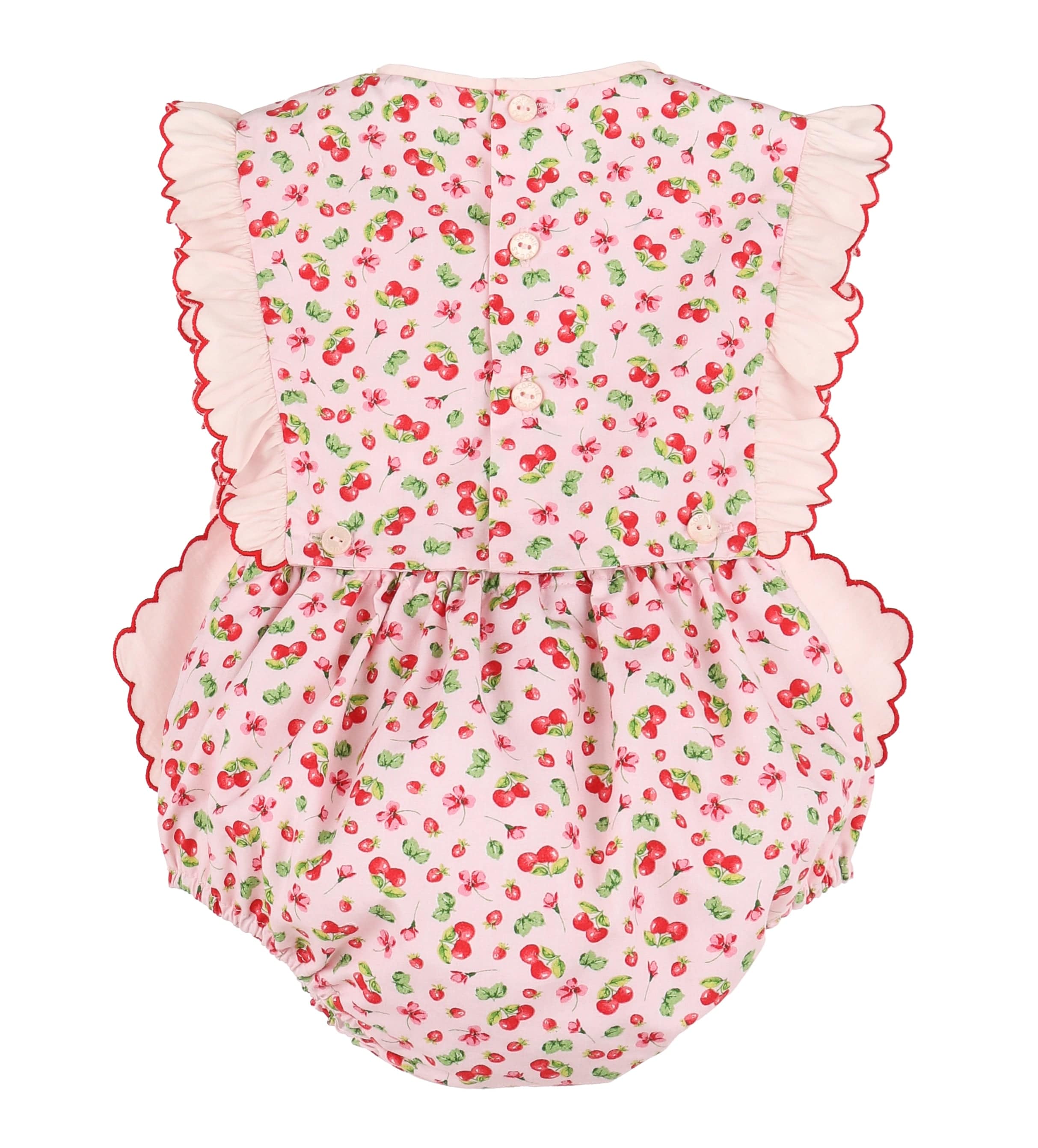 Casero & Associates Casero & Associates Summer Berries OG Girl Overall, Print - Little Miss Muffin Children & Home