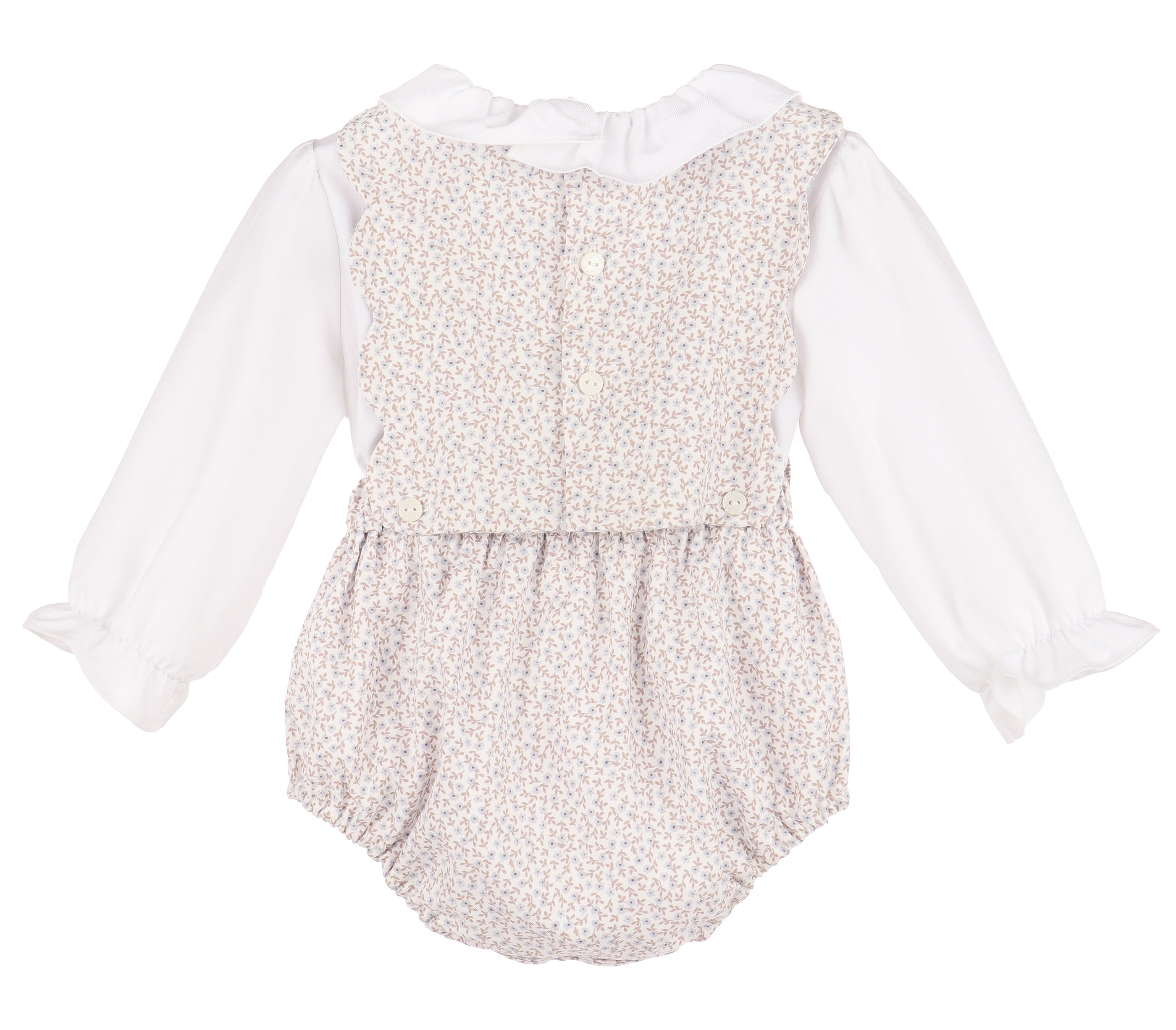 BB Blooms OG Girl Overall, Blue