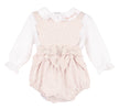 Casero & Associates BB Blooms OG Girl Overall, Pink - Little Miss Muffin Children & Home