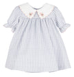 Casero & Associates Acorn Miller Dress, Blue - Little Miss Muffin Children & Home